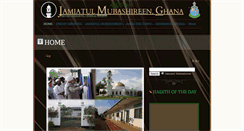 Desktop Screenshot of jamiatulmubashireen.org