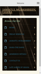 Mobile Screenshot of jamiatulmubashireen.org
