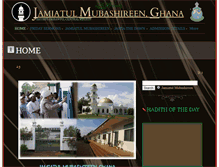 Tablet Screenshot of jamiatulmubashireen.org